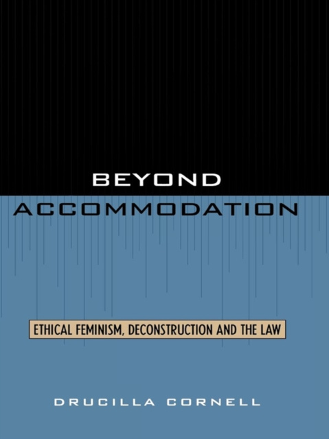 E-knjiga Beyond Accommodation Drucilla Cornell