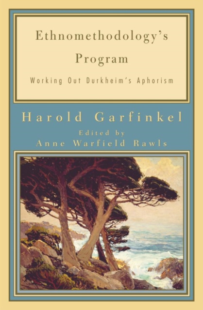 E-book Ethnomethodology's Program Harold Garfinkel