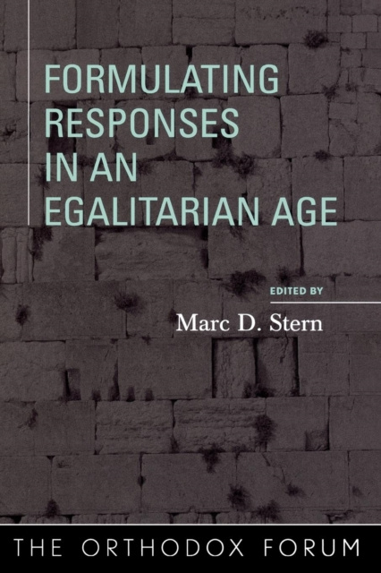 E-book Formulating Responses in an Egalitarian Age Marc D. Stern