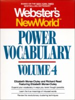 Аудиокнига Webster's New World Power Vocabulary, Volume 4 Elizabeth Morse-cluley