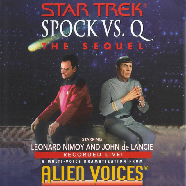 Livre audio Star Trek: Spock Vs Q: The Sequel Leonard Nimoy