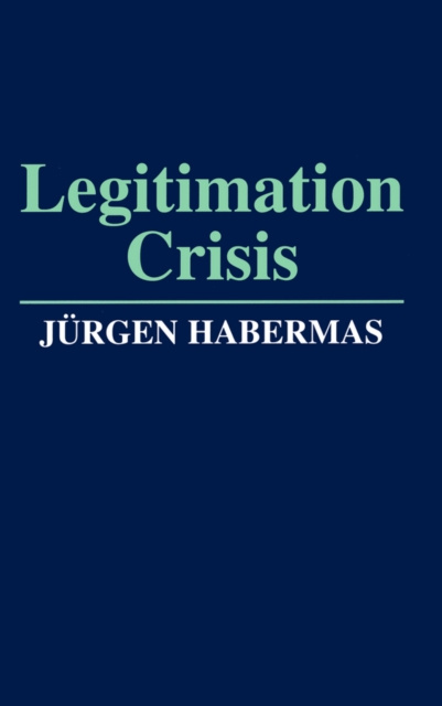 E-book Legitimation Crisis J&uuml;rgen Habermas