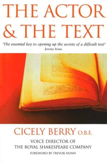 E-Book Actor And The Text Cicely Berry