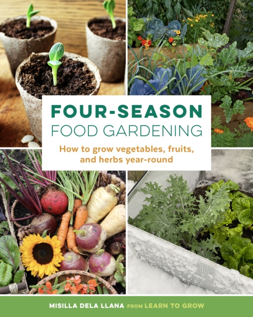 E-kniha Four-Season Food Gardening Misilla dela Llana