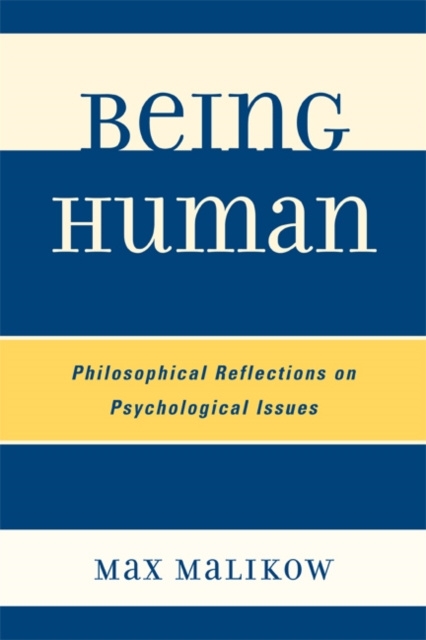 E-book Being Human Max Malikow
