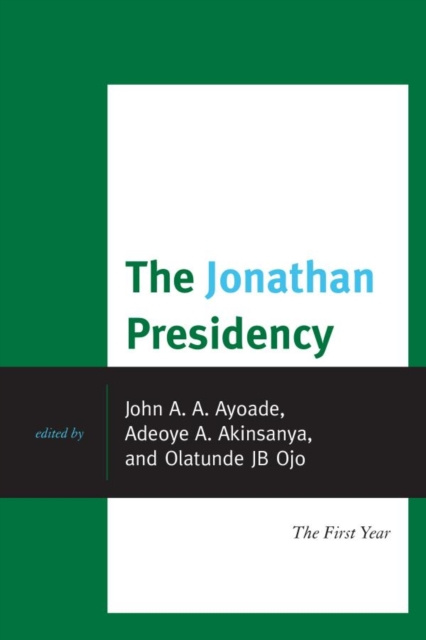 E-knjiga Jonathan Presidency John A. Ayoade