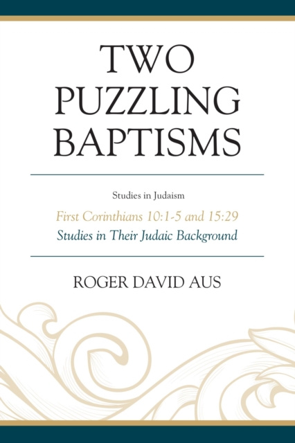 E-knjiga Two Puzzling Baptisms Roger David Aus