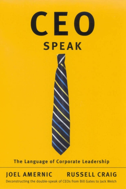 E-book CEO-Speak Joel Amernic