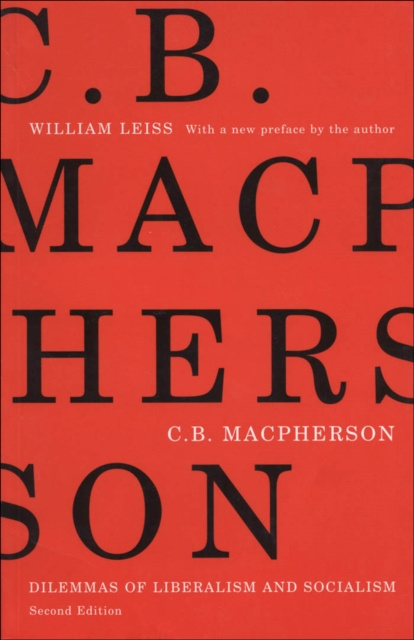 E-knjiga C.B. Macpherson William Leiss
