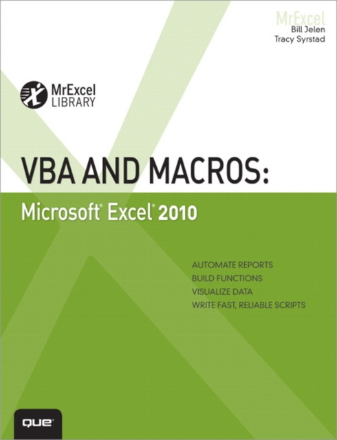 E-book VBA and Macros Bill Jelen