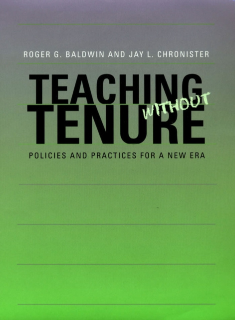 E-knjiga Teaching without Tenure Roger G. Baldwin