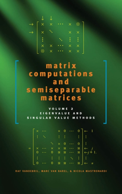 E-book Matrix Computations and Semiseparable Matrices Raf Vandebril
