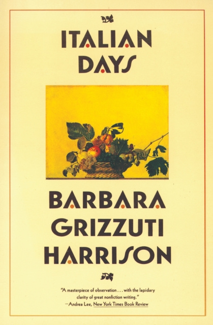 Livre numérique Italian Days Barbara Grizzuti Harrison