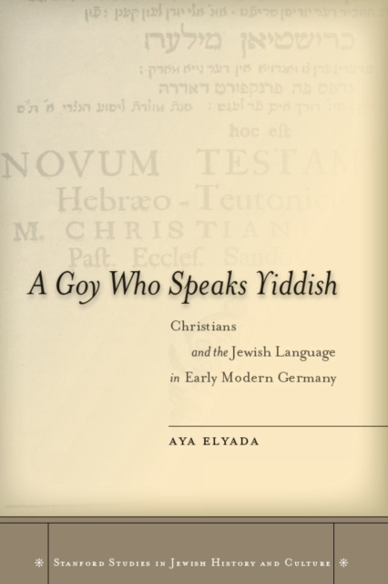 E-knjiga Goy Who Speaks Yiddish Aya Elyada