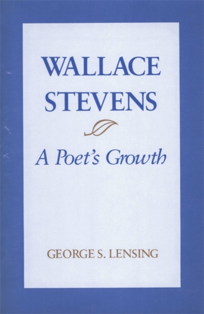 E-knjiga Wallace Stevens George S. Lensing