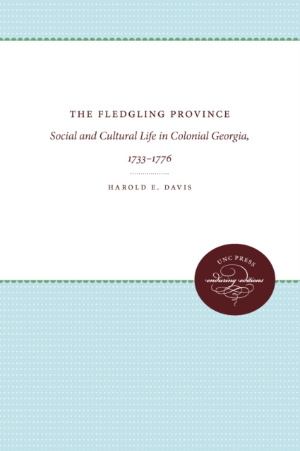 E-book Fledgling Province Harold E. Davis