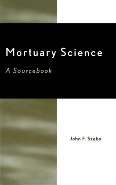 E-Book Mortuary Science John F. Szabo