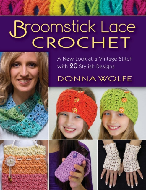 E-kniha Broomstick Lace Crochet Donna Wolfe