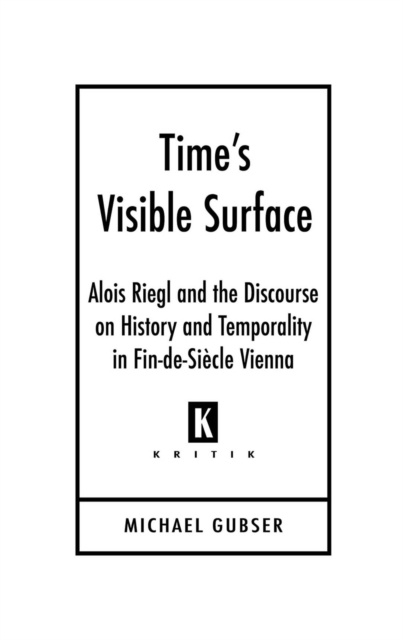E-Book Time's Visible Surface Michael Gubser