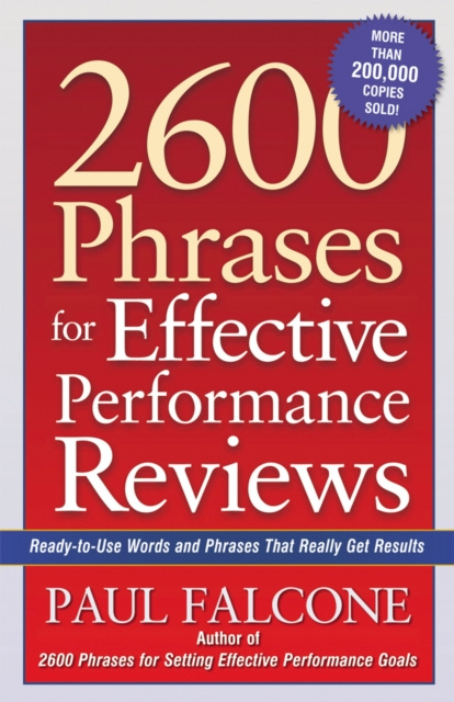 E-kniha 2600 Phrases for Effective Performance Reviews Paul Falcone