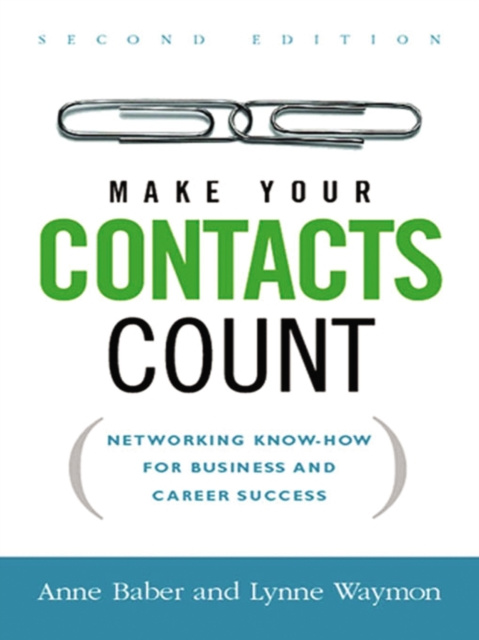 E-knjiga Make Your Contacts Count Anne Baber