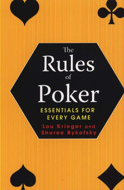 E-kniha Rules Of Poker: Essentials For Every Game Lou Krieger
