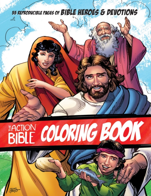 E-kniha Action Bible Coloring Book Sergio Cariello
