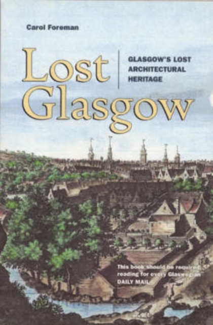 E-book Lost Glasgow Carol Foreman
