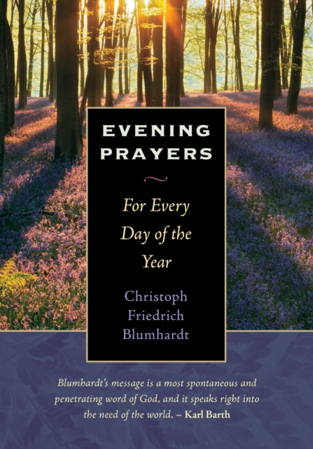 E-knjiga Evening Prayers Christoph Friedrich Blumhardt