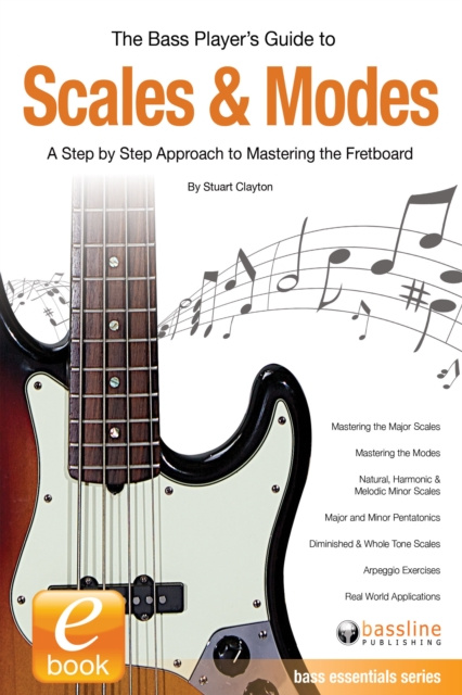 E-kniha Bass Player's Guide to Scales & Modes Stuart Clayton