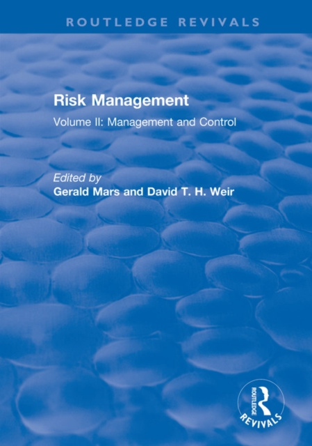 E-kniha Risk Management Gerald Mars