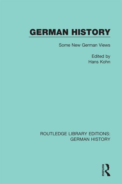 E-book German History Hans Kohn