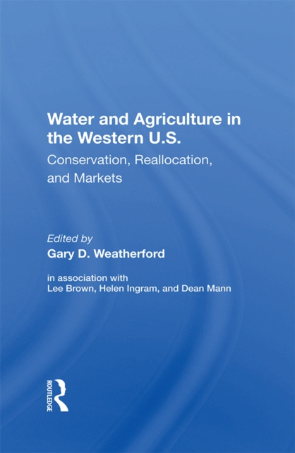 E-knjiga Water And Agriculture In The Western U.S. Gary Weatherford