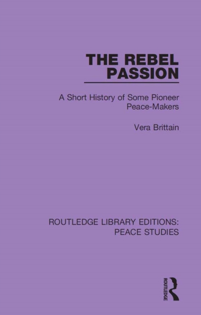 E-kniha Rebel Passion Vera Brittain