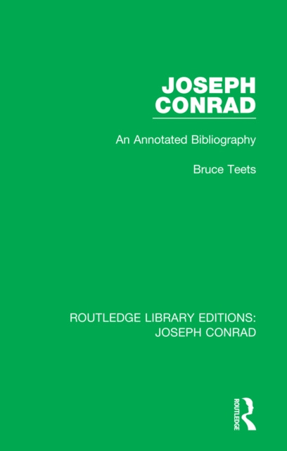 E-knjiga Joseph Conrad Bruce Teets
