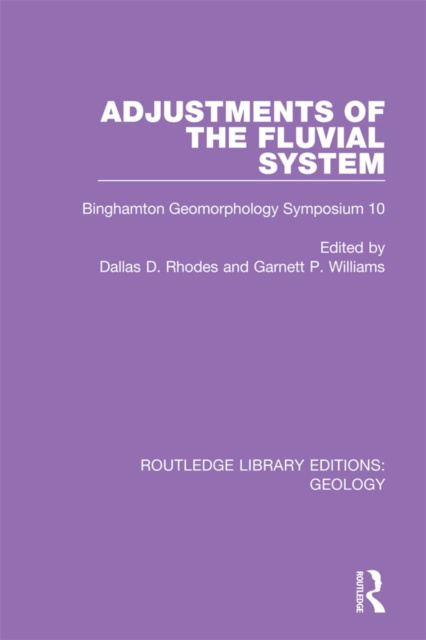 E-knjiga Adjustments of the Fluvial System Dallas D. Rhodes