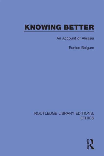 E-knjiga Knowing Better Eunice Belgum