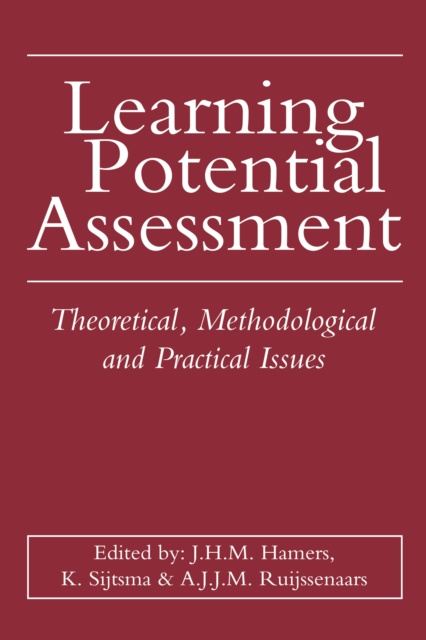 E-book Learning Potential Assessment J.H.M. Hamers