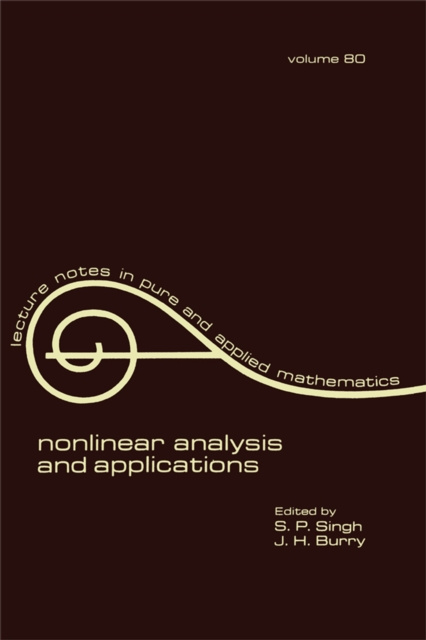 E-knjiga nonlinear analysis and applications S.P. Singh