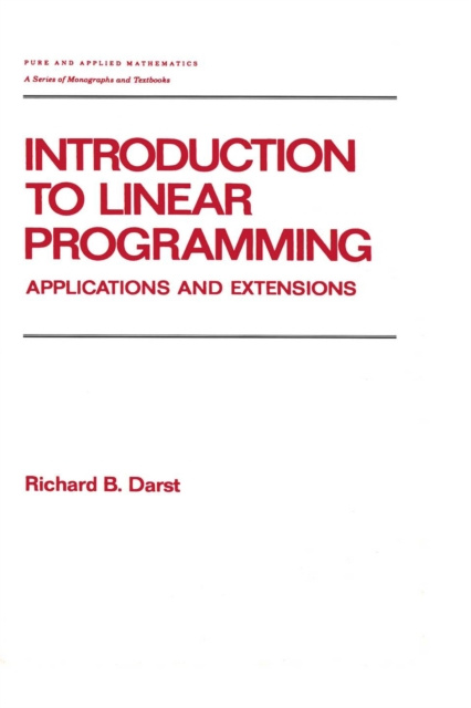 E-knjiga Introduction to Linear Programming Richard Darst