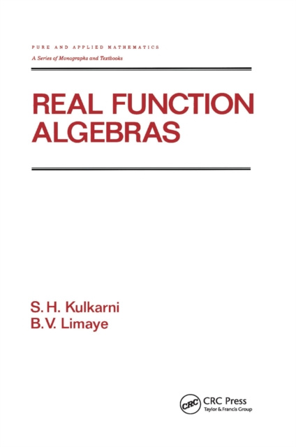 E-book Real Function Algebras S.H. Kulkarni