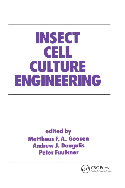 E-knjiga Insect Cell Culture Engineering Mattheus F. A. Goosen