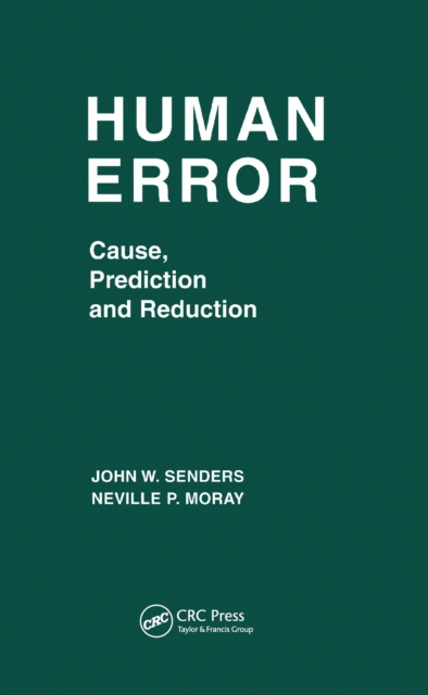 E-knjiga Human Error John W. Senders