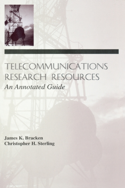 E-book Telecommunications Research Resources James K. Bracken