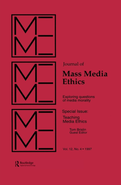 E-knjiga Teaching Media Ethics Sherry Baker