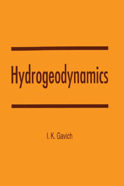 E-book Hydrogeodynamics I.K. Gavich