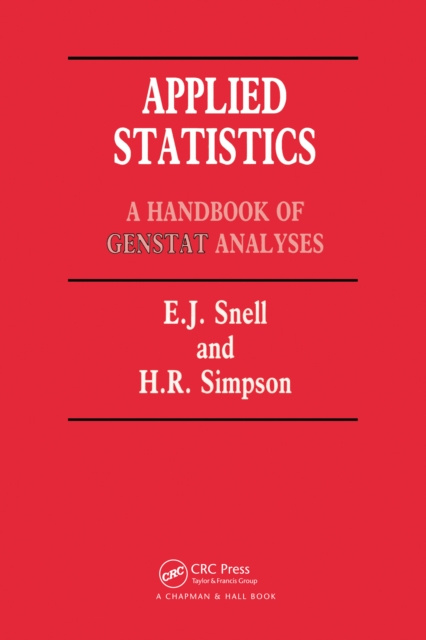 E-book Applied Statistics E. J. Snell