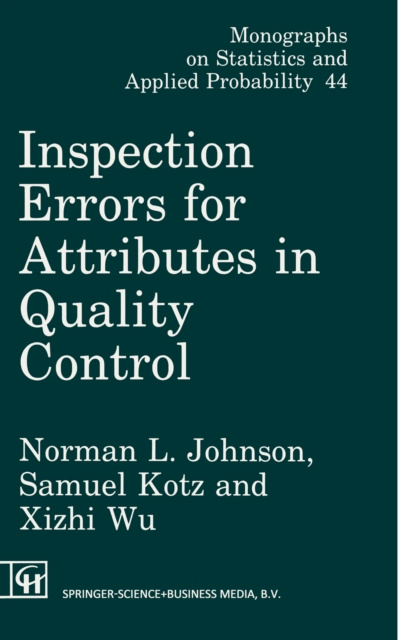 E-knjiga Inspection Errors for Attributes in Quality Control Norman L. Johnson