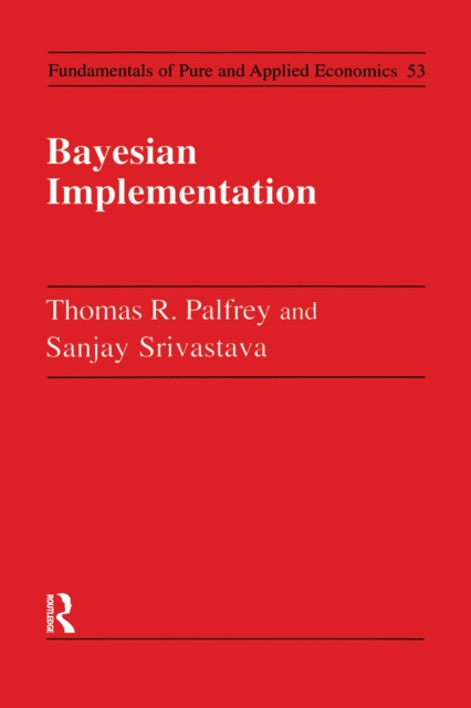 E-knjiga Bayesian Implementation Thomas R. Palfrey