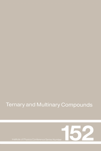 E-knjiga Ternary and Multinary Compounds R.D Tomlinson